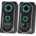 Defender Solar 2 Speakers 2.0 8W Black - (65402)