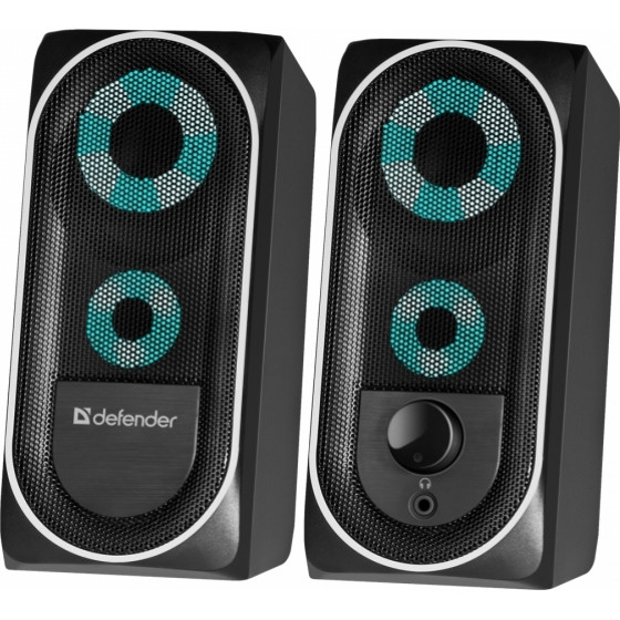 Defender Solar 2 Speakers 2.0 8W Black - (65402)