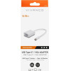 Vivanco Adapter CABLE 0.15m TYPE C TO VGA - (45255)