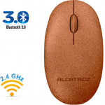 ALCATROZ BLUETOOTH 3.0/WIRELESS 2.4G MOUSE PEBBLE AIR VOLCANIC - (PAV)