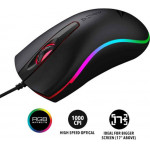 ALCATROZ RGB USB WIRED MOUSE ASIC 9 BLACK - (ASIC9BL)