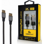 Cablexpert Displayport Cable 8k Premium Series 1.8m Retail Pack - (CC-DP8K-6)