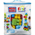 Mega Bloks First Builders Big Building Bag 60pcs Blue (DCH55)