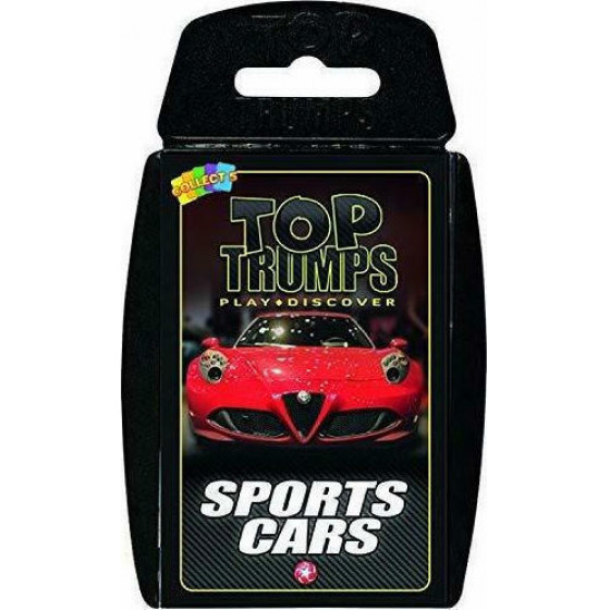 Winning Moves: Top Trumps - Sports Cars Card Game (WM01608-EN1-6)