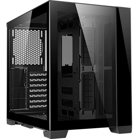 Lian Li PC-O11 Dynamic MINI Black - ATX / M-ATX / mini-ITX (Steel Midi Tower Case Tempered Glass) - (G99.O11DMI-X.00)