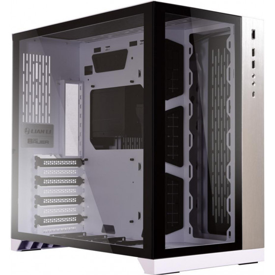 Lian Li PC-O11 Dynamic MINI White - ATX / M-ATX / mini-ITX (Steel Midi Tower Case Tempered Glass) - (G99.O11DMI-W.00)