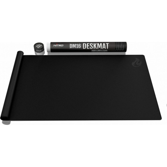 Nitro Concepts Deskmat DM16, 1600x800mm - Black - (NC-GP-MP-005)