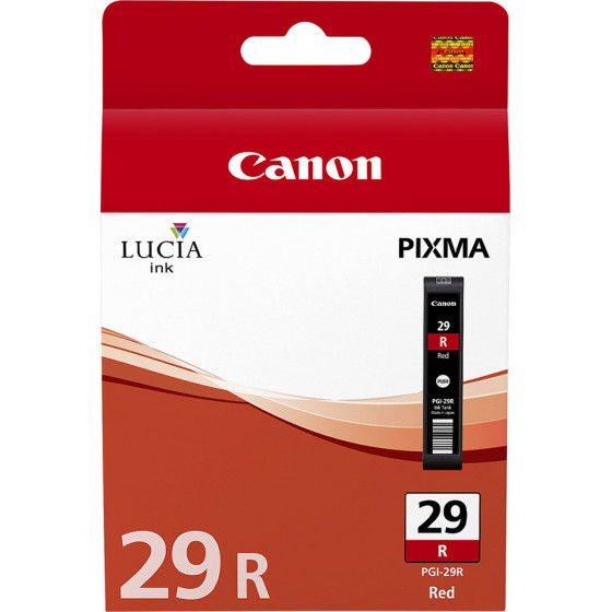 Canon ������ Inkjet PGI-29R Red - (4878B001)