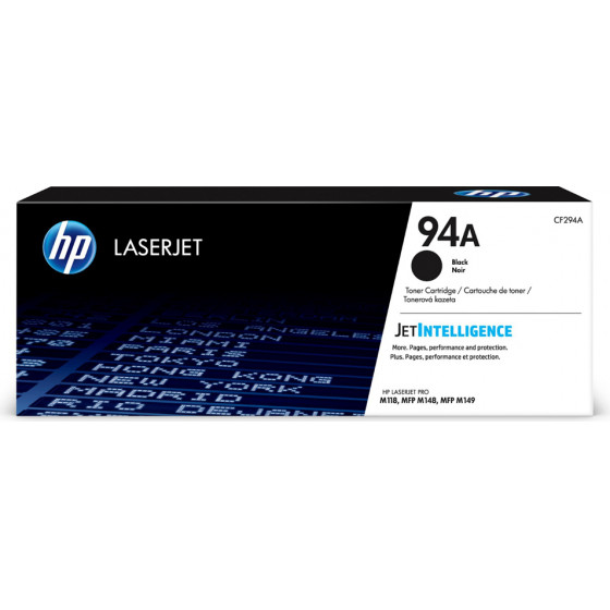 HP 94A LaserJet Black Toner (1.2k) - (CF294A)