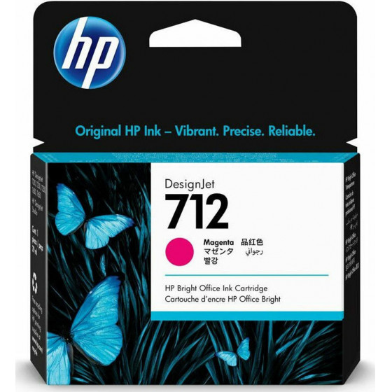 HP ������ Inkjet No.712 Magenta - (3ED68A)