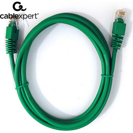 CABLEXPERT CAT5E UTP PATCH CORD 3M GREEN - (PP12-3M/G)