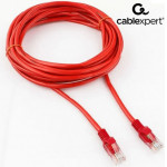 CABLEXPERT CAT5E UTP PATCH CORD 5M RED - (PP12-5M/R)