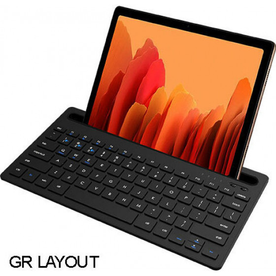 LAMTECH BT 5.0 KEYBOARD WITH IPAD AND MOBILE STAND BLACK - (LAM022124)
