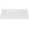 LAMTECH BT 5.0 KEYBOARD WITH IPAD AND MOBILE STAND WHITE - (LAM022117)