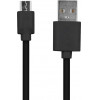 LAMTECH QUICK CHARGER USB3.0 18W WITH MICRO USB CABLE 1M BLACK - (LAM021967)