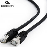 CABLEXPERT FTP CAT6 PATCH CORD BLACK 2M - (PP6-2M/BK)