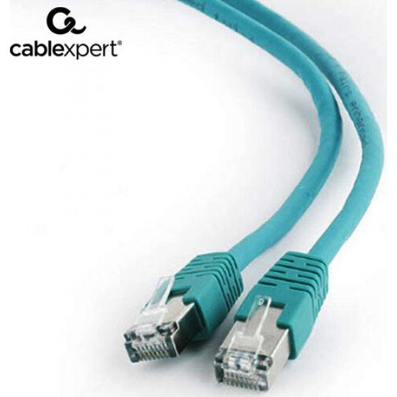 CABLEXPERT FTP CAT6 PATCH CORD GREEN 0,5M - (PP6-0.5M/G)