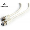 CABLEXPERT FTP CAT6 UTP PATCH CORD WHITE 0.25M - (PP6-0.25M/W)