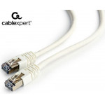 CABLEXPERT FTP CAT6 UTP PATCH CORD WHITE 0.25M - (PP6-0.25M/W)