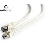 CABLEXPERT FTP CAT6 UTP PATCH CORD WHITE 0.5M - (PP6-0.5M/W)