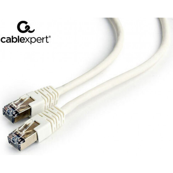 CABLEXPERT FTP CAT6 UTP PATCH CORD WHITE 0.5M - (PP6-0.5M/W)