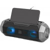 Lamtech Portable Fm Radio Speaker With Flashlight & Mobile Phone Holder - (LAM023152)