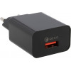 LAMTECH QUICK CHARGER USB3.0 18W WITH TYPE-C CABLE 1M BLACK - (LAM021981)