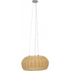 GloboStar DE LA MER Vintage �������� ��������� ������ ������� 3 x E27 ���� ������ Bamboo �45 x �24cm - (01624)