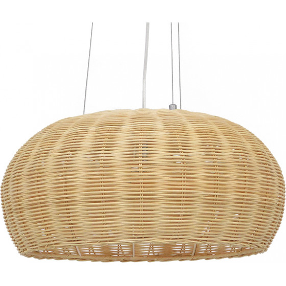 GloboStar DE LA MER Vintage �������� ��������� ������ ������� 3 x E27 ���� ������ Bamboo �45 x �24cm - (01624)