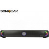 SONIC GEAR BLUETOOTH FM SOUNDBAR WITH LIGHT EFFECT MP3 BATTERY BLACK - (BT300B)