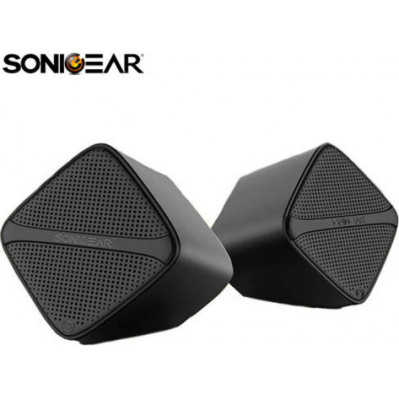 SONIC GEAR SPEAKERS USB DIGITAL AMP + MICRO DRIVER BLACK - (SCUBEB)