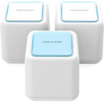 WAVLINK HALO BASE PRO AC1200 DUAL-BAND WHOLE HOME MESH WIFI SYSTEM WITH TOUCHLINK 3 PACK - (WL-WN535M3)