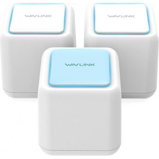 WAVLINK HALO BASE PRO AC1200 DUAL-BAND WHOLE HOME MESH WIFI SYSTEM WITH TOUCHLINK 3 PACK - (WL-WN535M3)