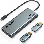 WAVLINK THUNDERBOLT 3 SINGLE 5K DUAL 4K MINI DOCKING STATION - (WL-UTD05)