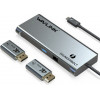 WAVLINK THUNDERBOLT 3 SINGLE 5K DUAL 4K MINI DOCKING STATION - (WL-UTD05H)