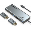 WAVLINK THUNDERBOLT 3 SINGLE 5K DUAL 4K MINI DOCKING STATION - (WL-UTD05H)