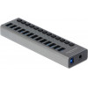 DeLock hub 13x USB �� ��������� USB 3.0 5Gbps LED ���� - (63738)