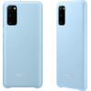 SAMSUNG ���� S20 G980 LED COVER SKY BLUE PACKING OR - (EF-KG980CLEGEU)