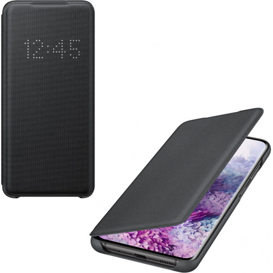 SAMSUNG ���� S20 G980 LED VIEW COVER BLACK PACKING OR - (EF-NG980PBEGEU)