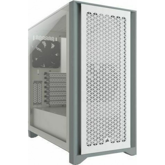 CORSAIR 4000D Airflow TG Mid White - (CC-9011201-WW)