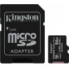 Kingston Micro Secure Digital 64GB microSDXC Canvas Select Plus 80R CL10 UHS-I Card + SD Adapter - (SDCS2/64GB)