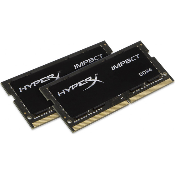 Kingston RAM HyperX Impact DDR4-2666 SODIMM 16GB (1X8GB) - (HX426S15IB2/16)