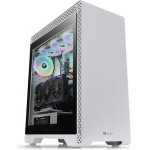 Thermaltake S500 Tempered Glass Snow Edition Mid-Tower Chassis - (CA-1O3-00M6WN-00)