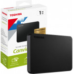Toshiba Canvio Basics (2018) 1TB External HDD 2.5 USB 3.0 - (HDTB410EK3AB)