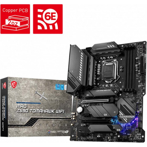 MSI MAG Z590 TOMAHAWK WIFI (1200) - (7D08-001R)