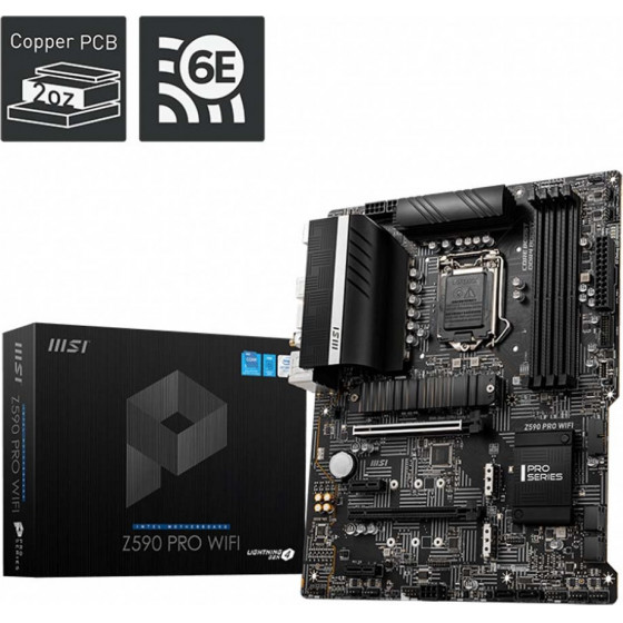 MSI Z590 PRO WIFI (1200) - (7D09-001R)
