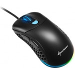 Sharkoon Gaming Mouse Light 200, Wired, Usb, Optical, Gaming, RGB, BLACK, 2YW. - (LIGHT 200)