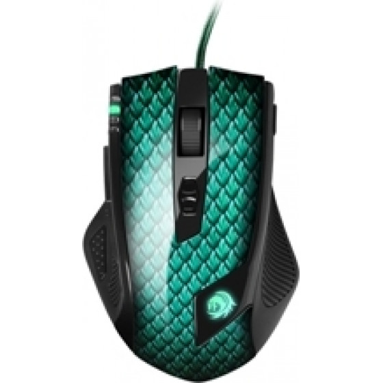 Sharkoon Gaming Mouse Wired, Usb, Optical, Gaming, Black/green, 2YW. - (DRAKONIA)