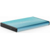 Gembird USB 3.0 2.5 Enclosure Brushed Aluminum Blue - (EE2-U3S-3-B)