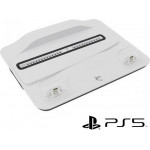 White Shark Ps5 Cooling Pad + 2 Charging Dock Guard - (PS5-05102)
